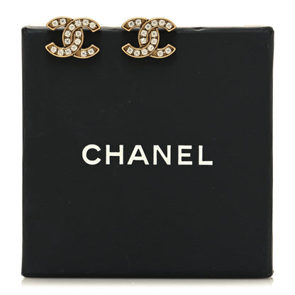 Chanel Crystal CC Earrings 5 of 5