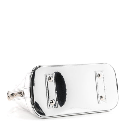 Louis Vuitton Monogram Miroir Alma BB Silver 3 of 9