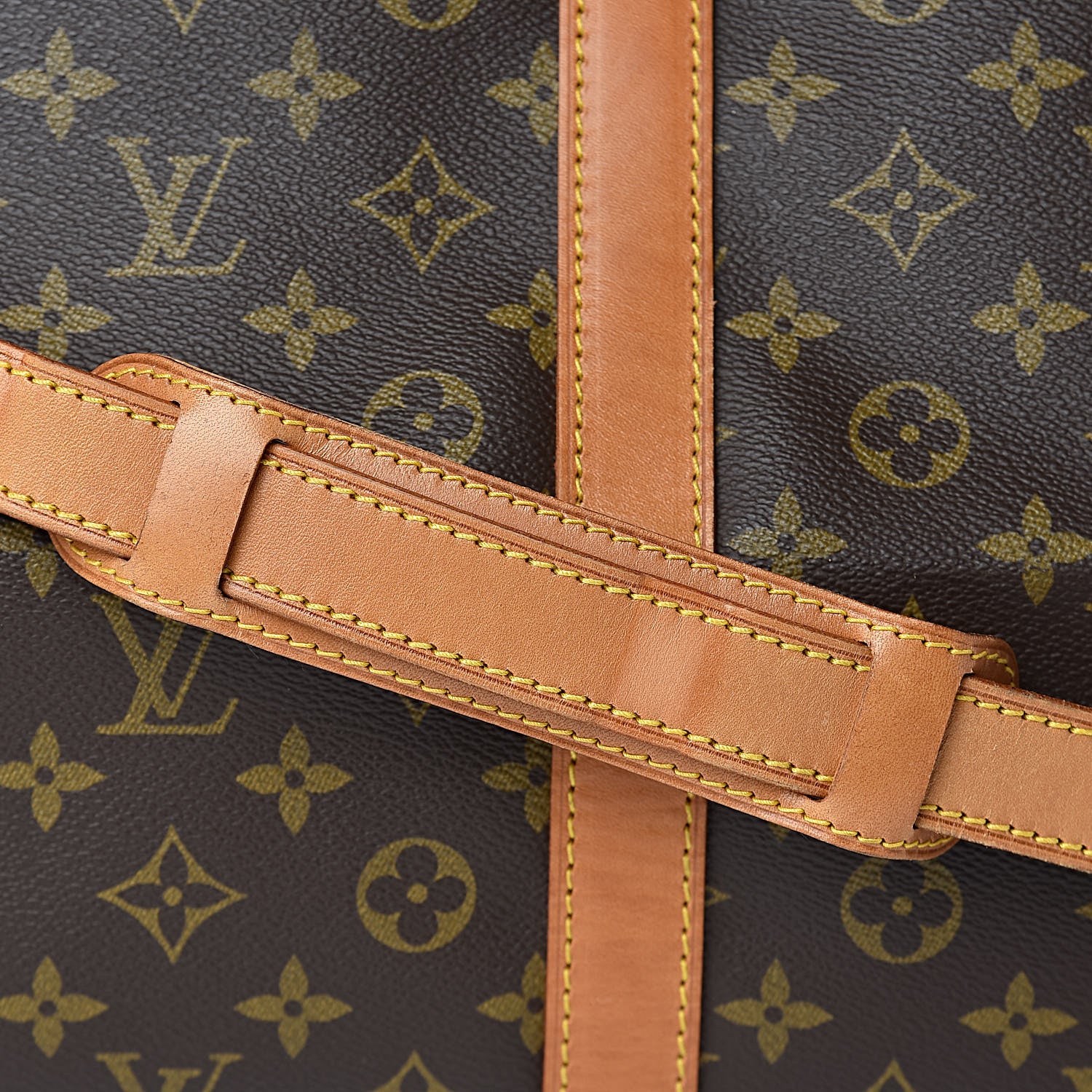 Louis Vuitton Monogram Keepall Bandouliere 60 10 of 13