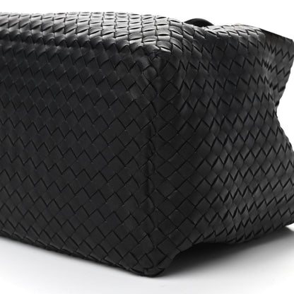 Bottega Veneta Nappa Intrecciato Medium Seamless Tote Black 9 of 9