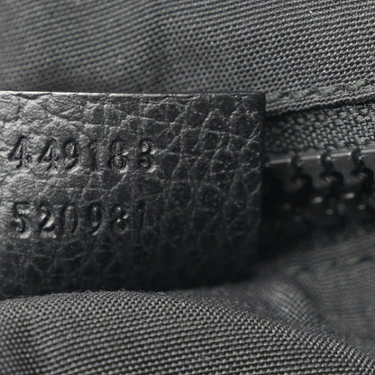 Gucci Nylon Monogram Mini Flat Messenger Bag Black 7 of 11