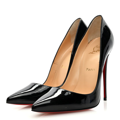 Christian Louboutin Patent So Kate 120 Pumps 38.5 Black 2 of 8