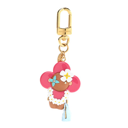 Louis Vuitton Resin Wood Vivienne Hawaii Bubblegram Alma BB Bag Charm Key Holder 1 of 4