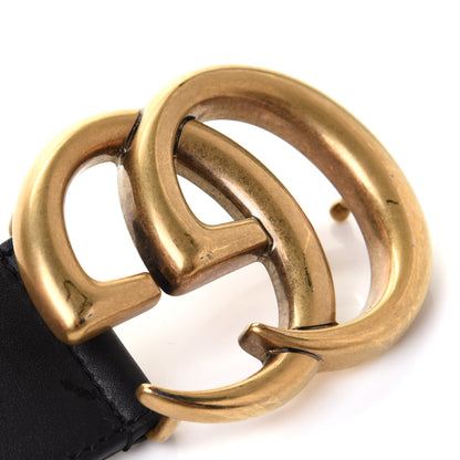 Gucci Calfskin Double G 40mm Belt 95 38 Black 5 of 5