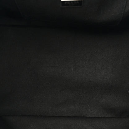 Prada Raffia Crochet Giardiniera Tote Black 5 of 10