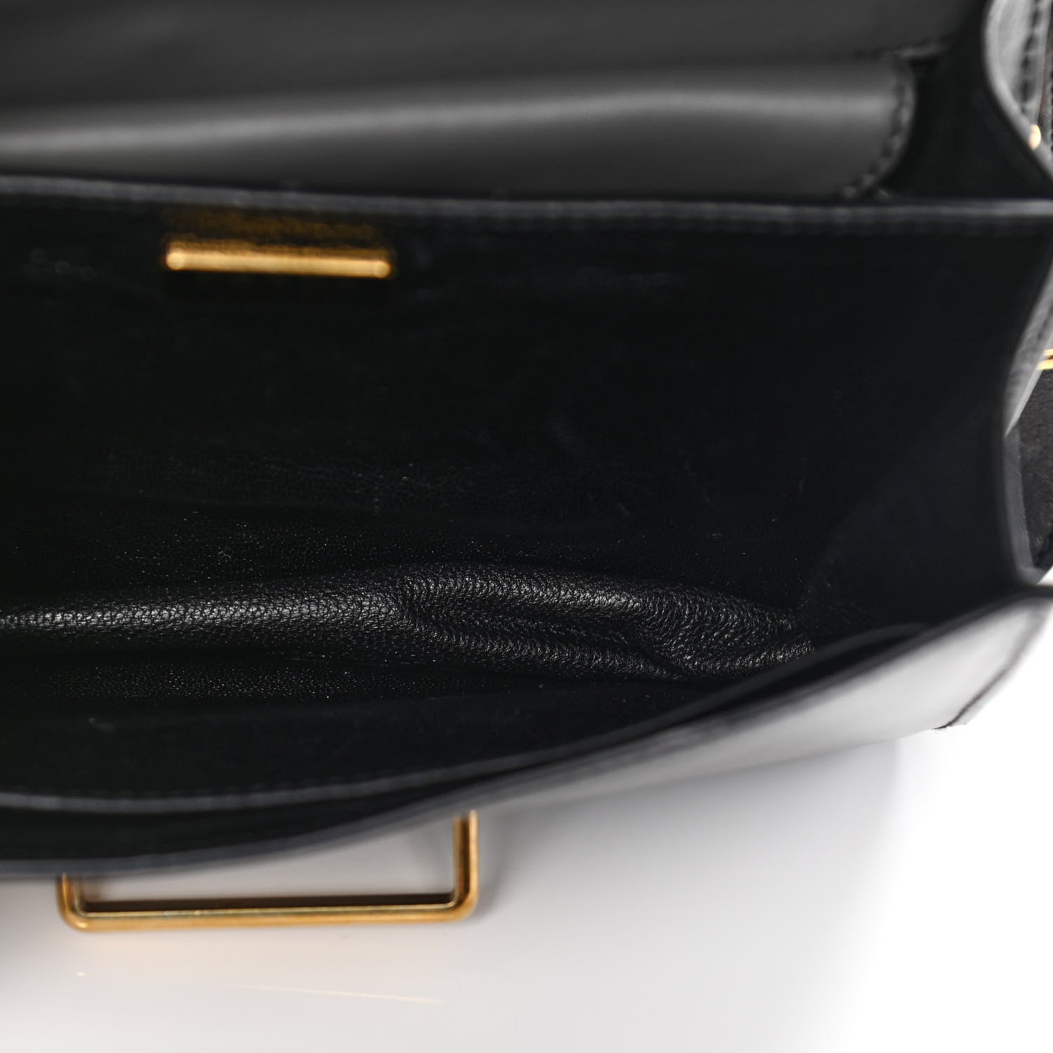Prada City Calfskin Saffiano Cahier Bag Mercurio Black 5 of 10