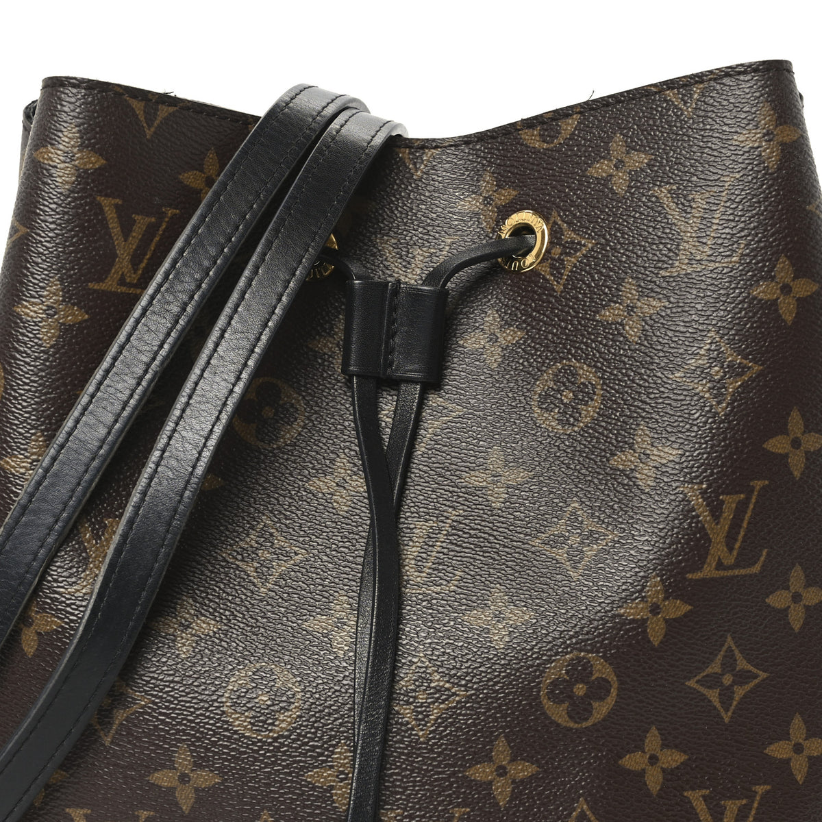 Louis Vuitton Monogram Neonoe MM Black 6 of 9