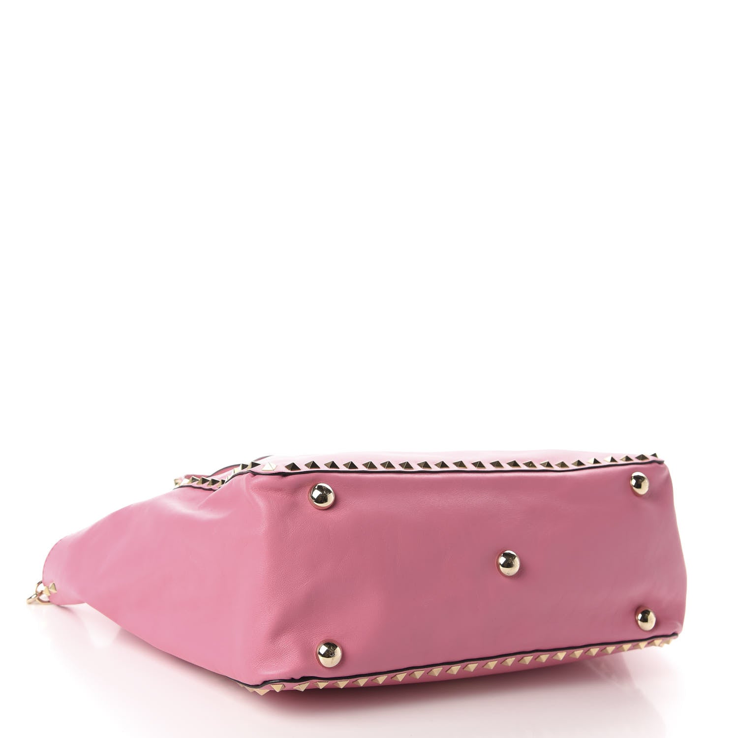 Valentino Garavani Vitello Medium Rockstud Tote Ninphea 4 of 9