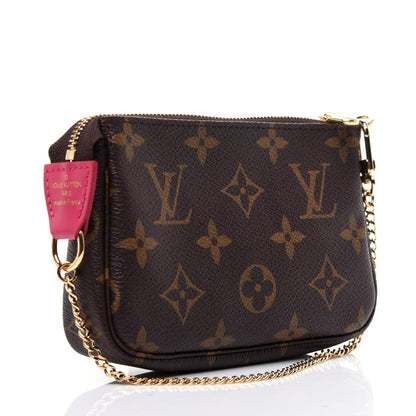 Louis Vuitton Monogram 2020 Christmas Animation Roller Coaster Mini Pochette Accessories Pivoine 3 of 11
