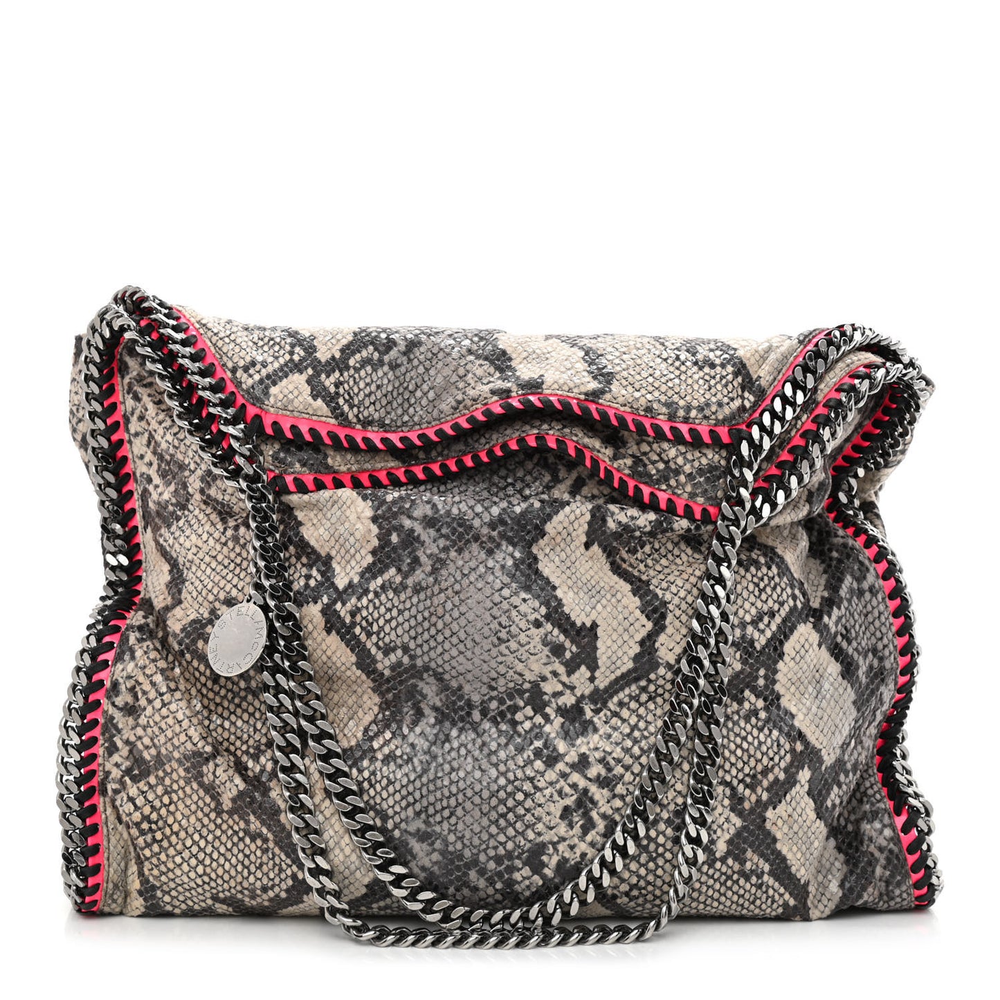 Eco Python Big Falabella Tote Grey