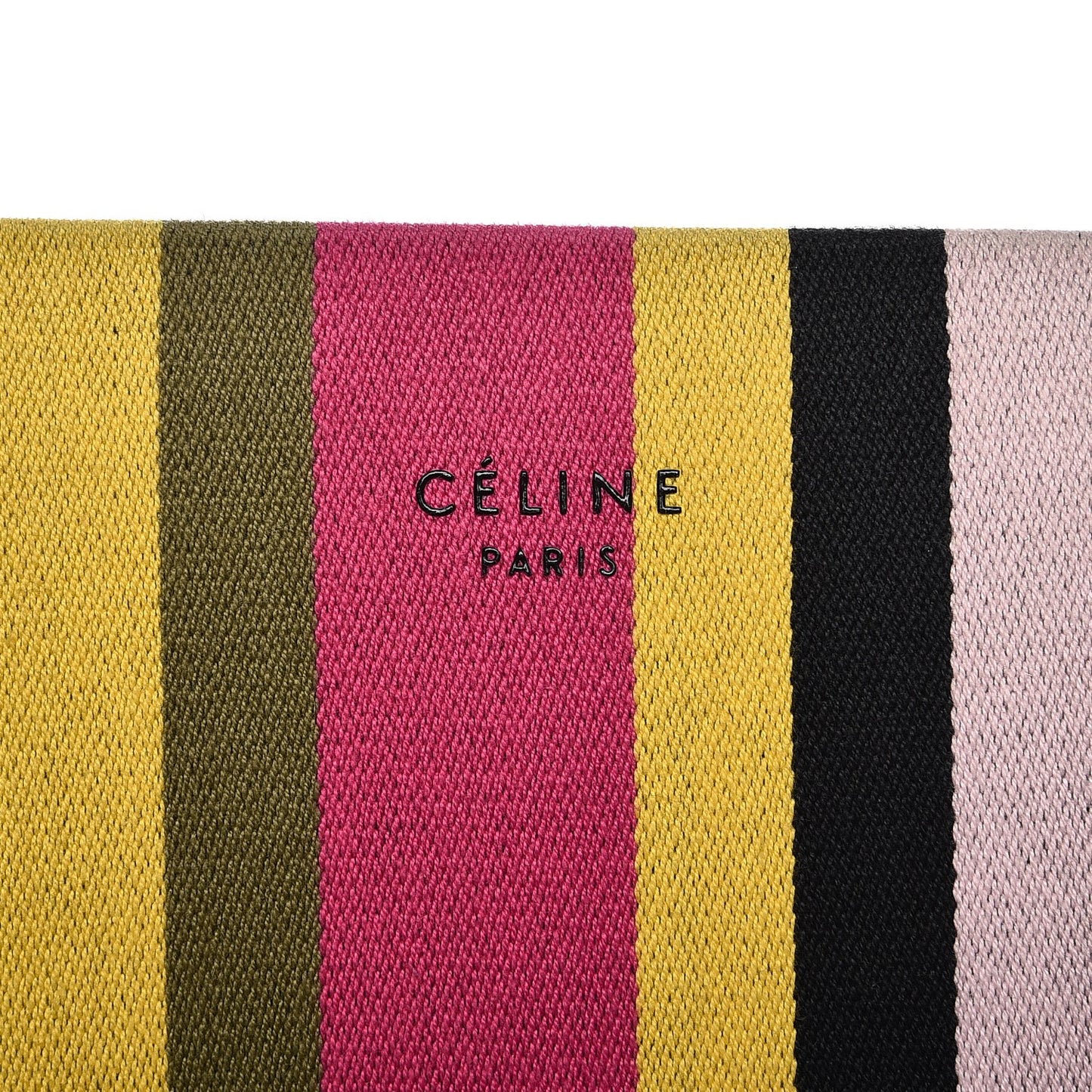 Textile Striped Medium Belt Cabas Phantom Multicolor