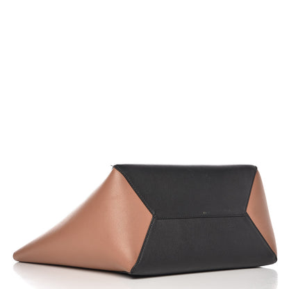 Louis Vuitton Calfskin Lockme Cabas Bois de Rose Black 5 of 27