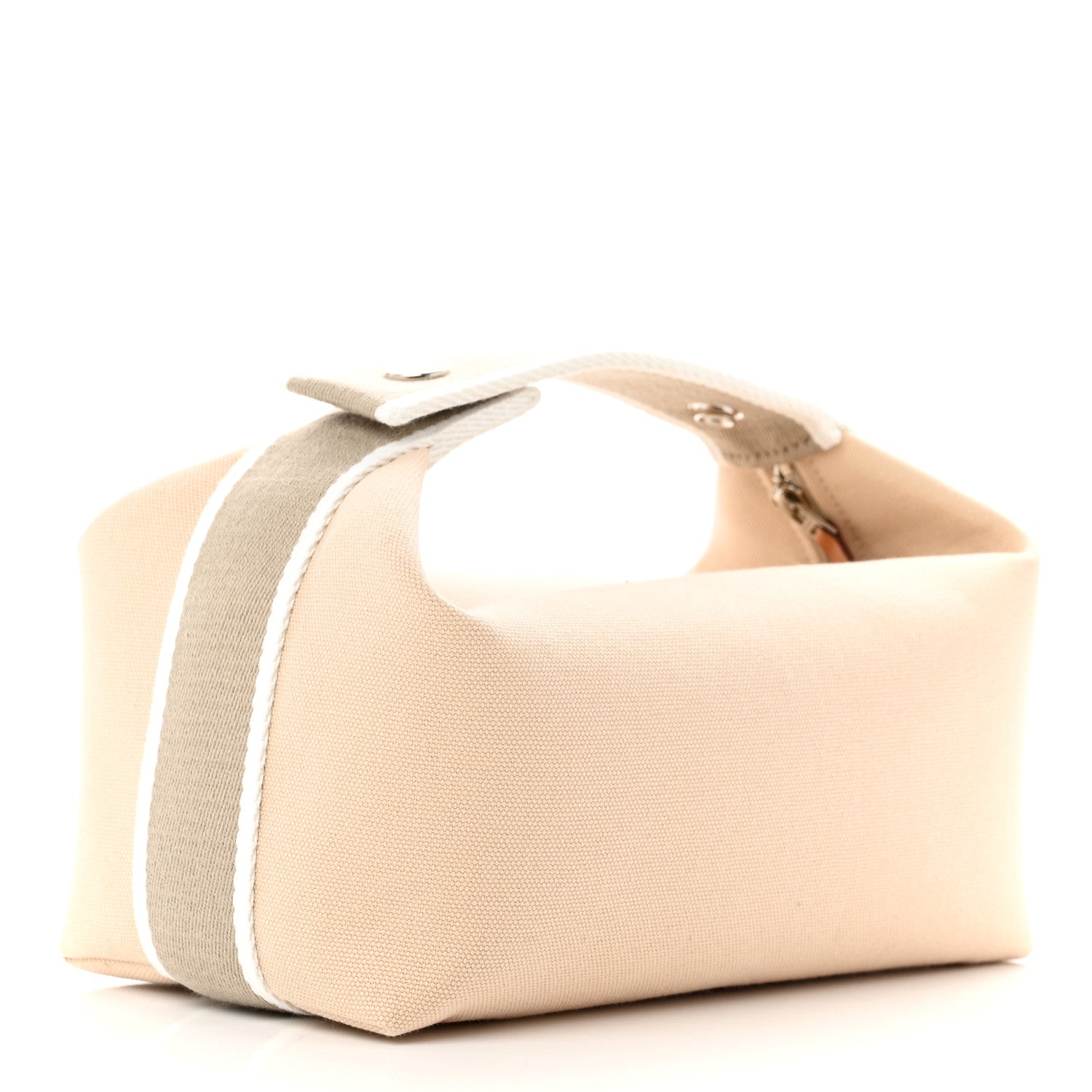 Hermes Canvas Small Bride-A-Brac Pouch Natural 3 of 6