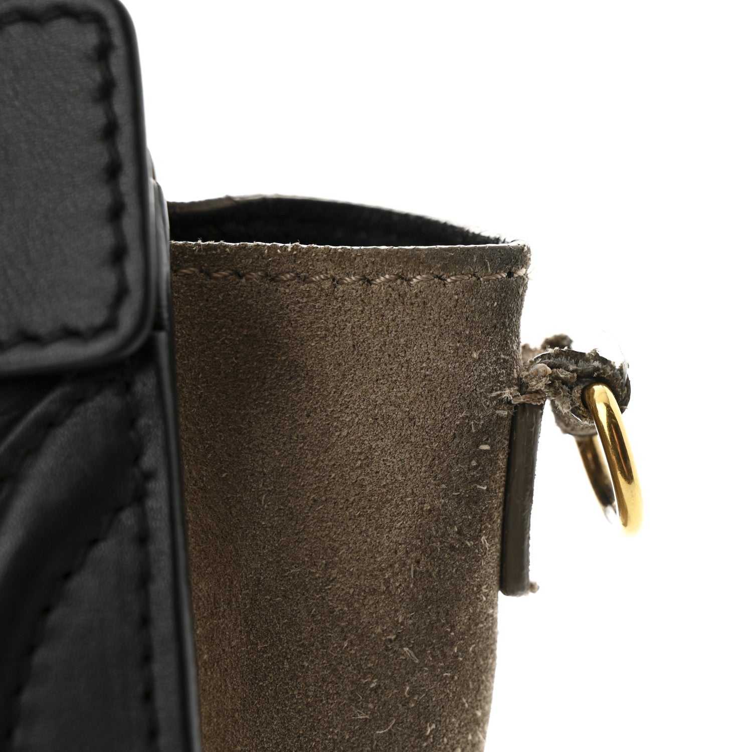 Celine Baby Grained Calfskin Nubuck Nano Tri-Color Luggage Stone 14 of 14