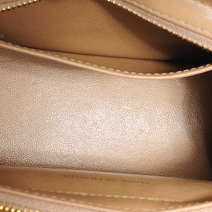 Chanel Lambskin Handbag Beige 3 of 8