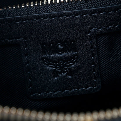 MCM Gradation Visetos Zip Pouch Black Gold 6 of 7