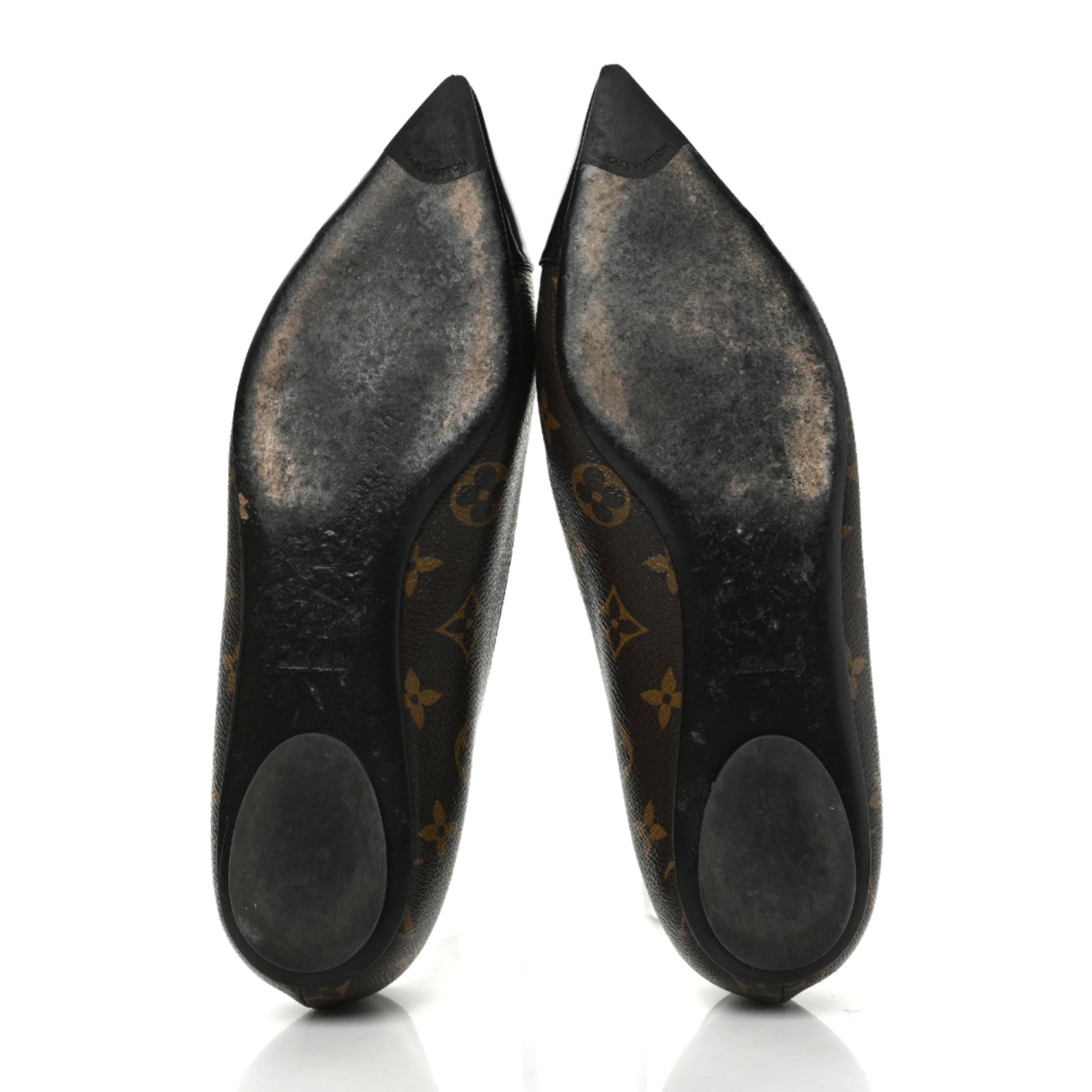Louis Vuitton Patent Monogram Fetish Ballerina Flats 41 5 of 9