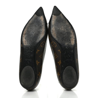 Louis Vuitton Patent Monogram Fetish Ballerina Flats 41 5 of 9