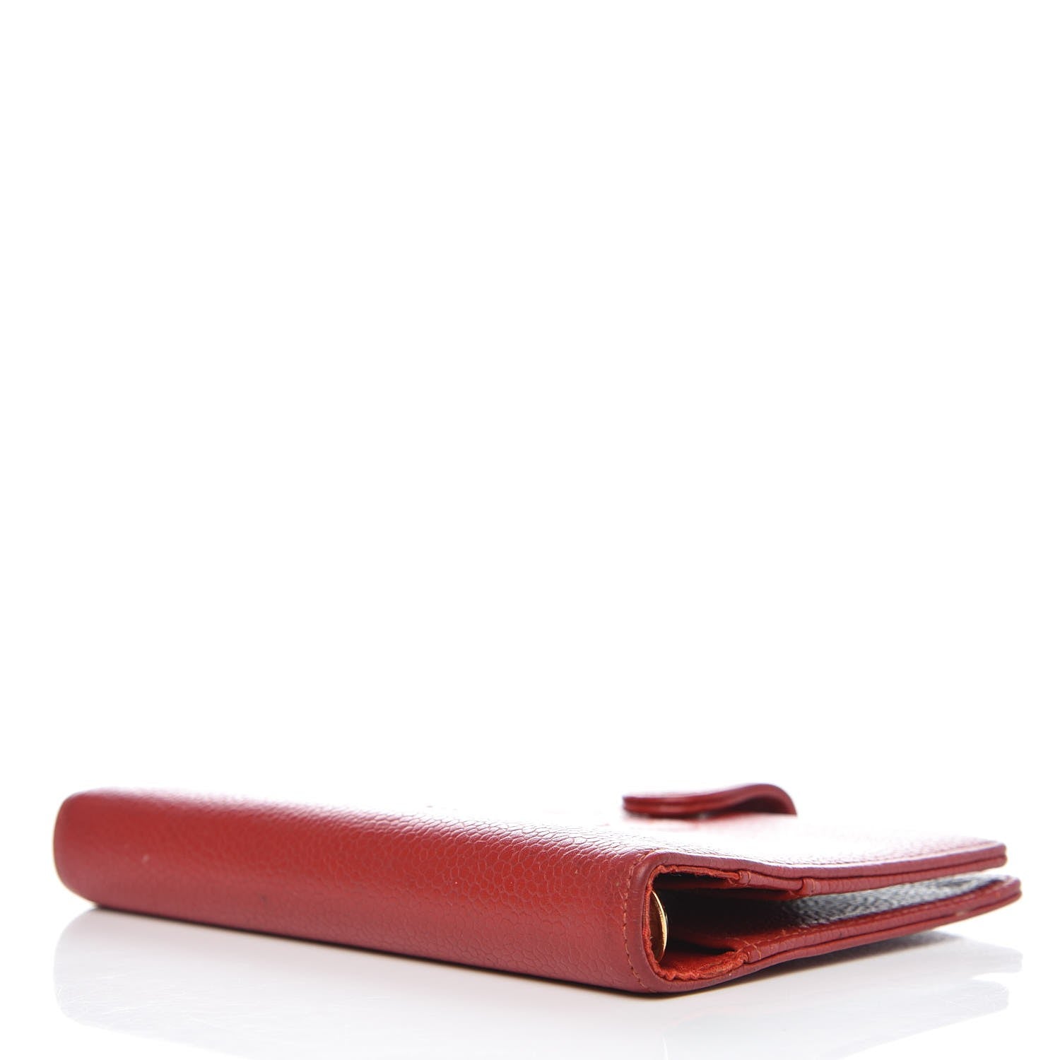 Chanel Caviar CC Small Ring Agenda Planner Red 3 of 11