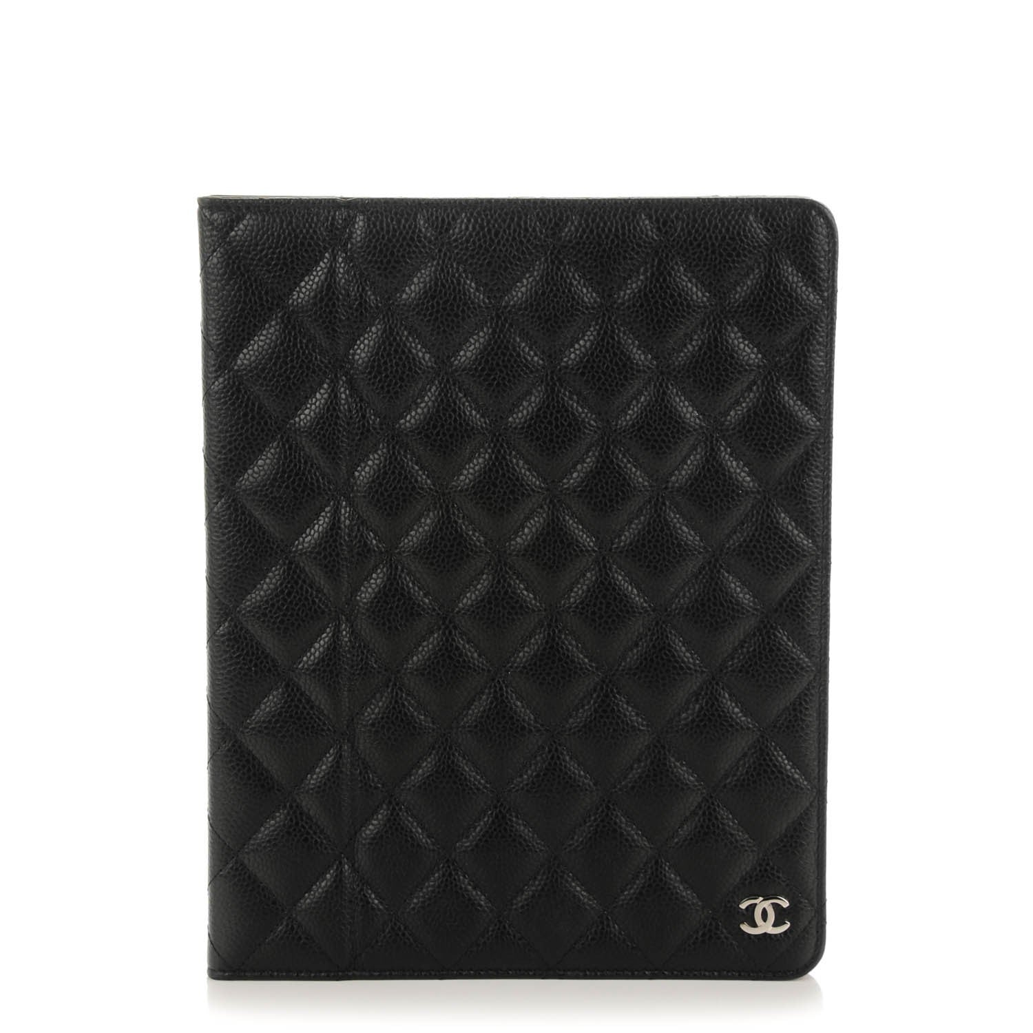 Chanel Caviar Quilted iPad Case Black 1 of 8