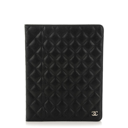 Chanel Caviar Quilted iPad Case Black 1 of 8