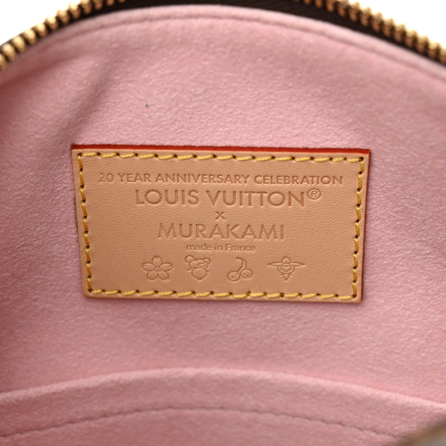 LV X TM Monogram Cherry Blossom Speedy Bandouliere 25 Sakura Brown