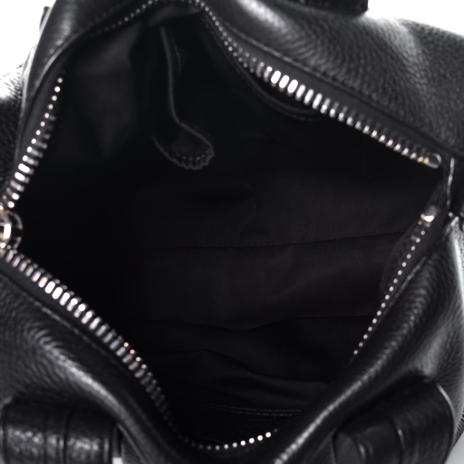 Alexander Wang Pebbled Lambskin Rocco Black Pale Gold Hardware 6 of 10
