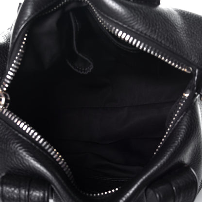 Alexander Wang Pebbled Lambskin Rocco Black Pale Gold Hardware 6 of 10