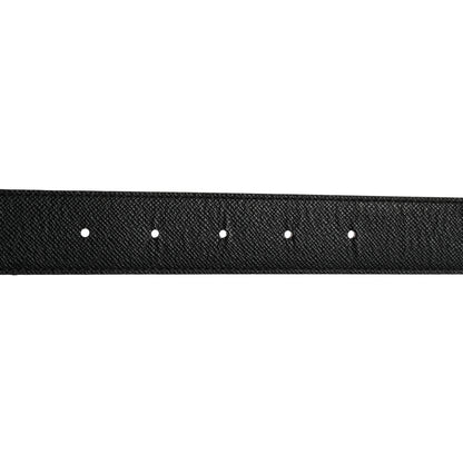 Louis Vuitton Calfskin Monogram 40mm LV Initiales Reversible Belt 80 32 Black 6 of 8