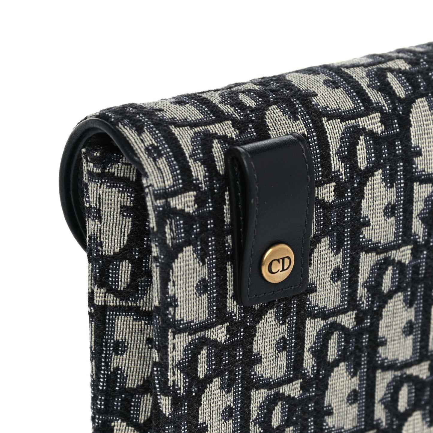 Oblique Saddle Belt Bag Blue