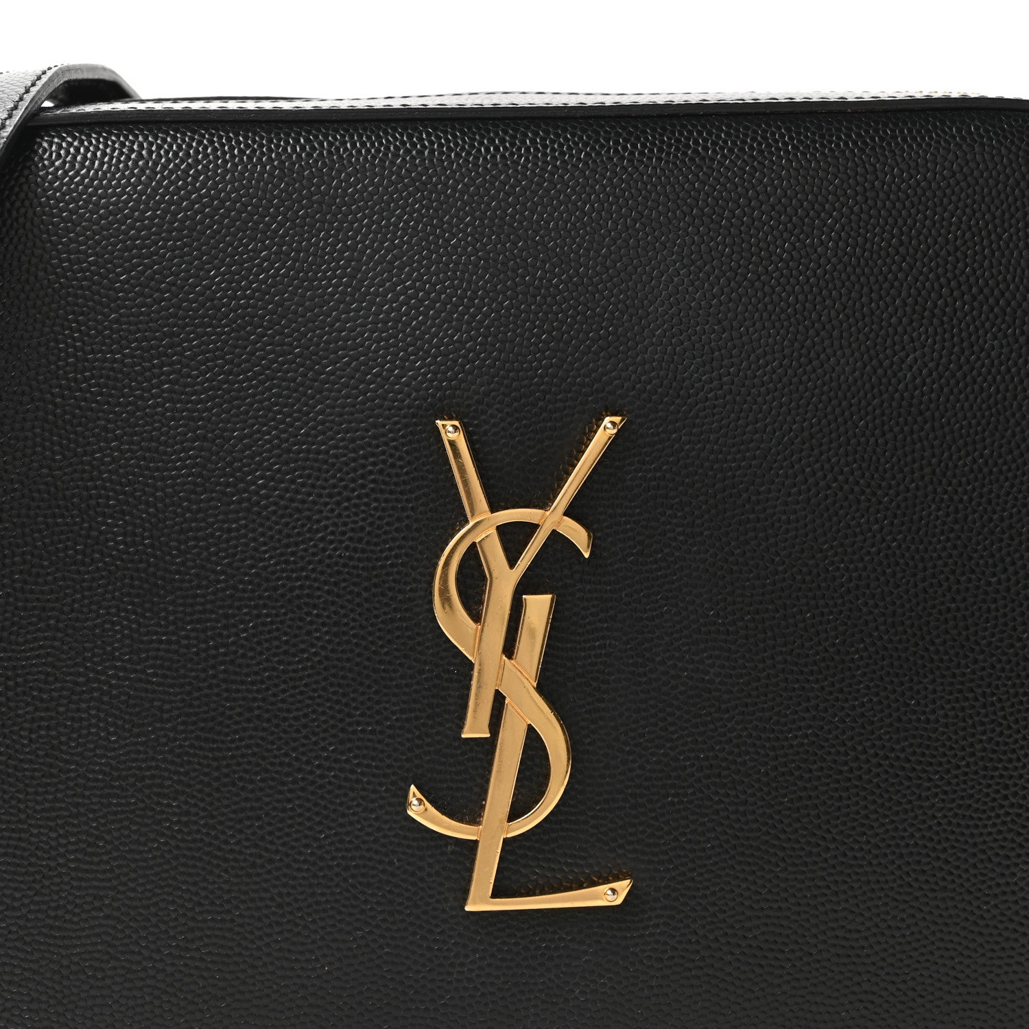 Saint Laurent Grain De Poudre Medium Classic Monogram Camera Bag Black 8 of 10