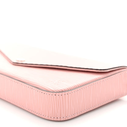 Louis Vuitton Epi Pochette Felicie Rose Ballerine 10 of 11