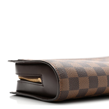 Louis Vuitton Damier Ebene Pochette Saint Louis Clutch 8 of 9