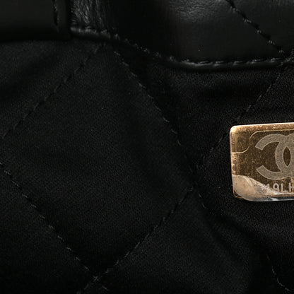 Chanel Shiny Calfskin Quilted Chanel 22 Backpack Black 7 of 10
