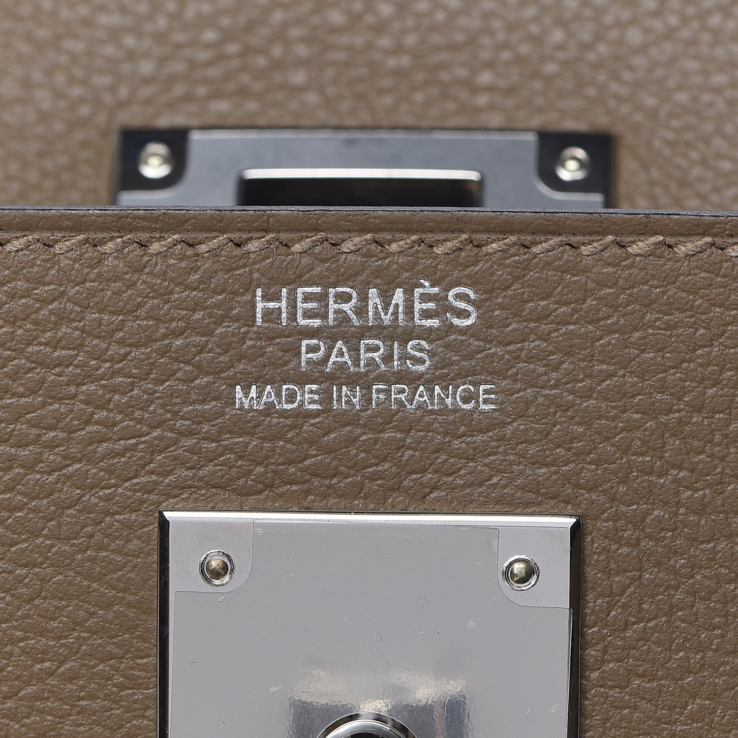 Hermes Evercolor Kelly Retourne 32 Beige De Weimar 27 of 40