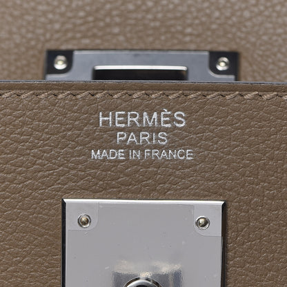 Hermes Evercolor Kelly Retourne 32 Beige De Weimar 27 of 40