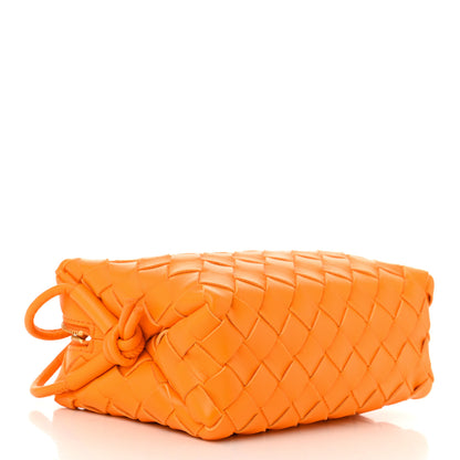 Bottega Veneta Nappa Intrecciato Mini Loop Camera Bag Tangerine 4 of 9