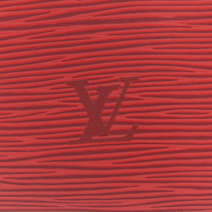 Louis Vuitton Epi Speedy 30 Castillan Red 7 of 9