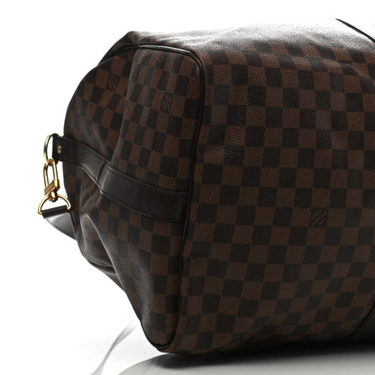 Louis Vuitton Damier Ebene Keepall Bandouliere 55 9 of 17