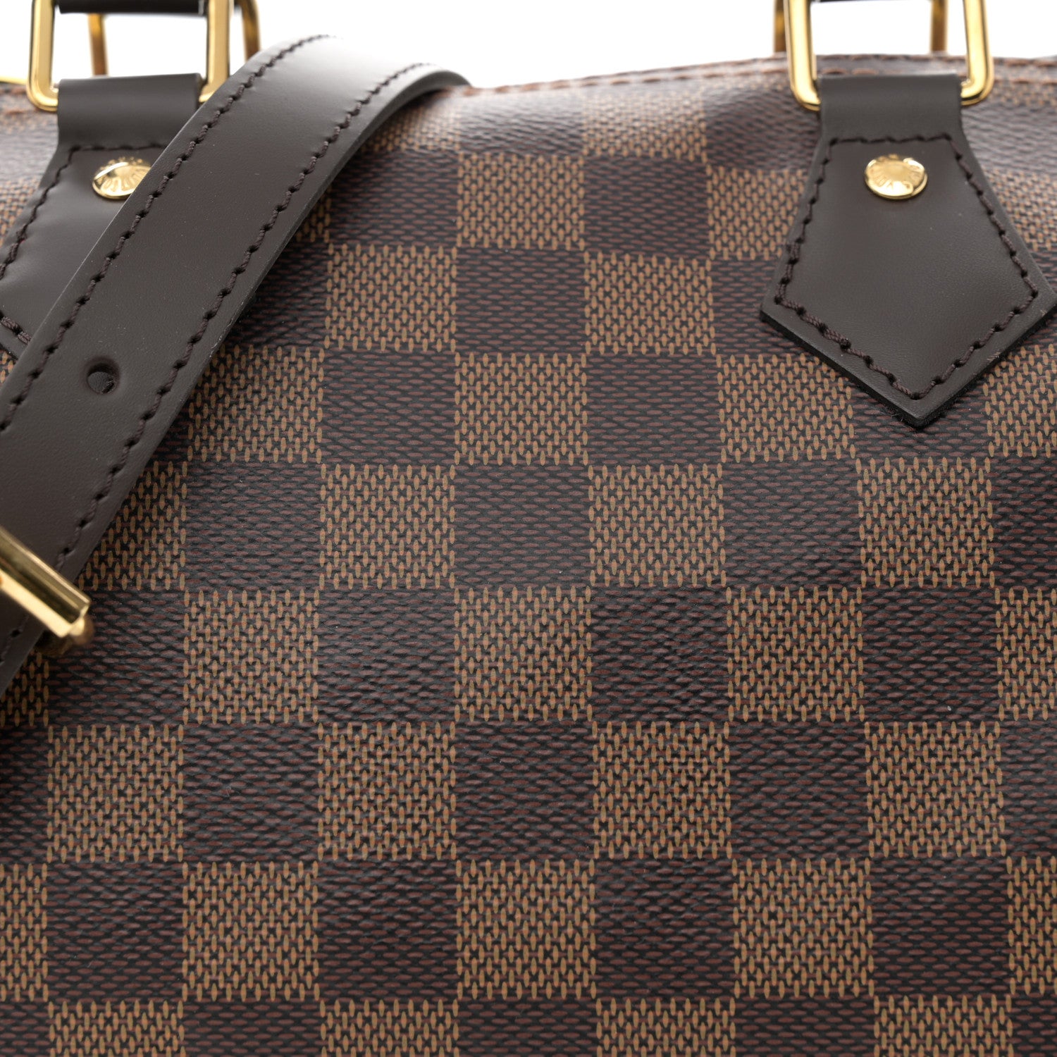 Louis Vuitton Damier Ebene Speedy Bandouliere 25 7 of 9