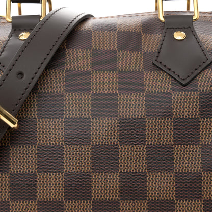 Louis Vuitton Damier Ebene Speedy Bandouliere 25 7 of 9