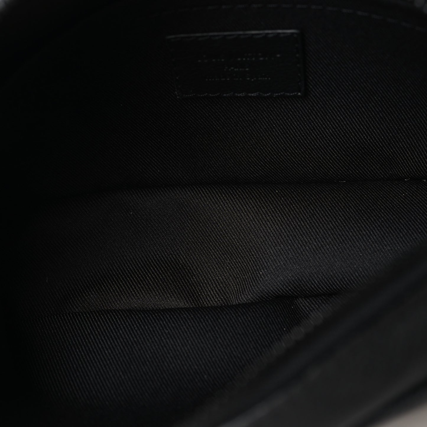 Calfskin Monogram Shadow Trocadero Wearable Wallet Black