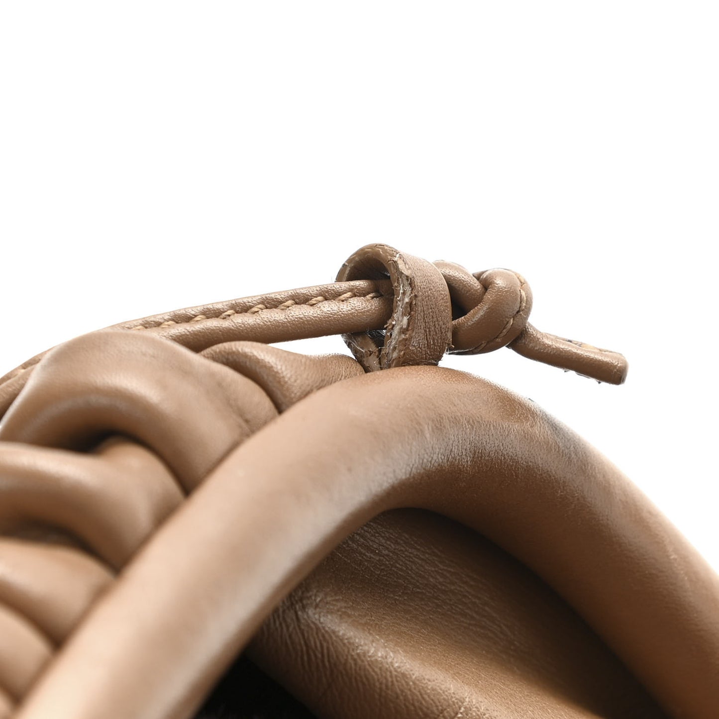 Butter Calfskin The Mini Pouch Cammello