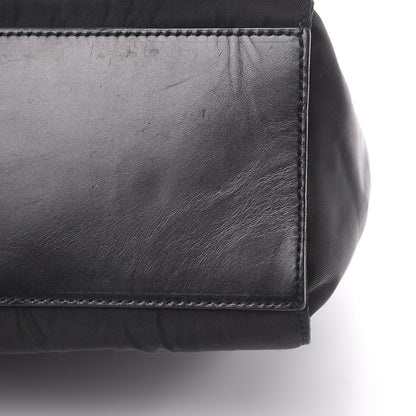 Prada Tessuto Nylon Soft Calf Tote Black 11 of 15