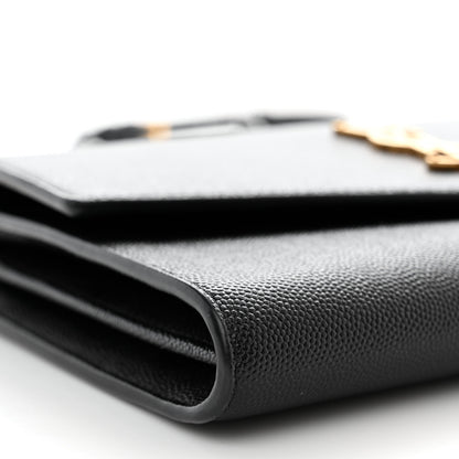 Saint Laurent Grain De Poudre Mini Uptown Crossbody Bag Black 11 of 12