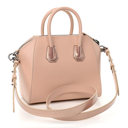 Givenchy Metallic Calfskin Mini Antigona Light Pink 2 of 14