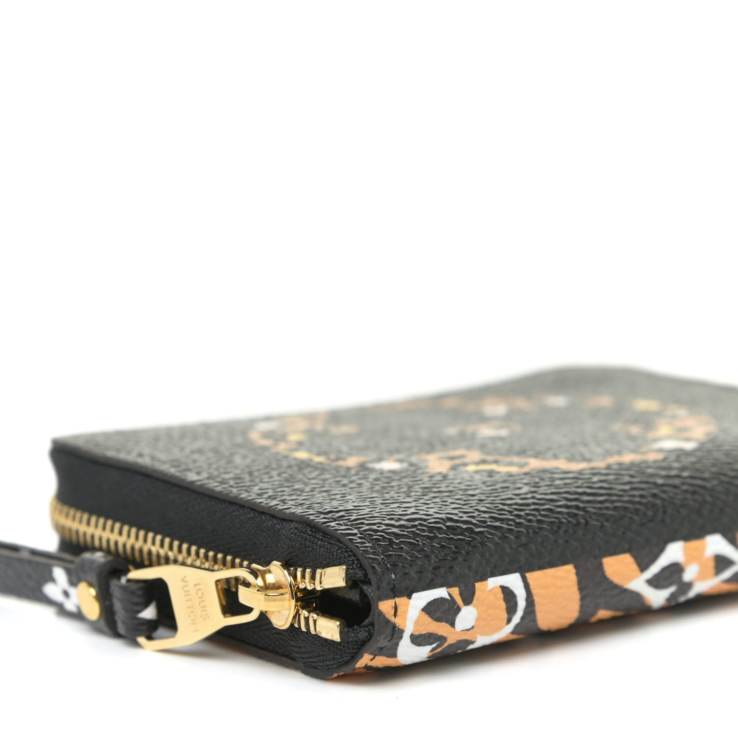 Louis Vuitton Monogram Giant Jungle Zippy Coin Purse Black 7 of 9