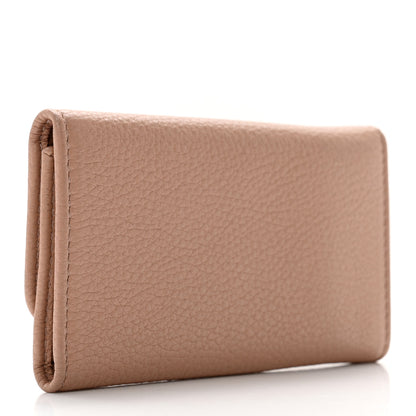 Prada Vitello Grain 6 Key Holder Cipria 3 of 10