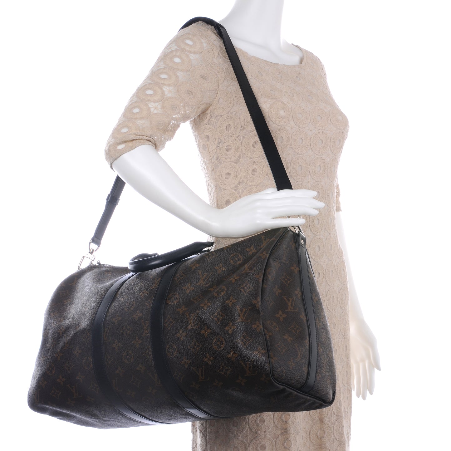 Monogram Macassar Keepall Bandouliere 45