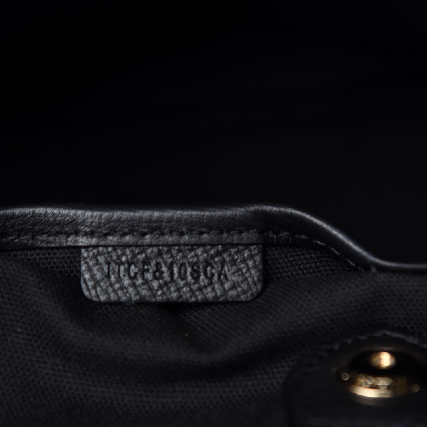 Burberry Grainy Calfskin House Check Large Banner Tote Black 11 of 12